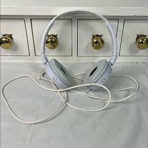 Sony Light Gray On-Ear Headphones
